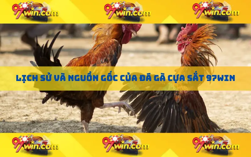 Lịch sử và nguồn gốc của đá gà cựa sắt 97win