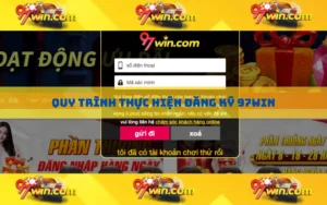 Quy trình thực hiện đăng ký 97win